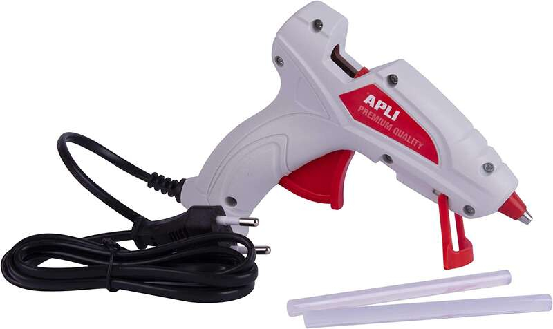 Imagen extra Apli Pistola de Cola Termofusible Premium Hot Melt 20W + 2 Barras de Cola (Barras de 7,5mm)