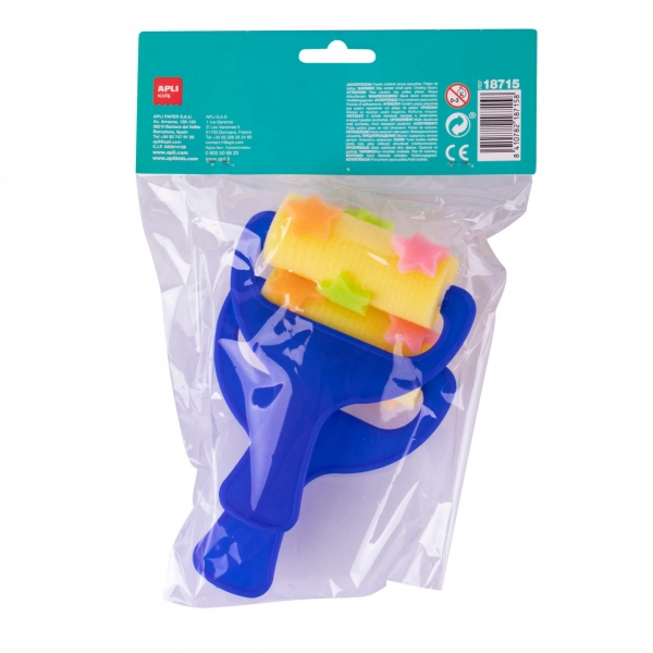 Imagen extra Apli Rodillos de Esponja con Formas