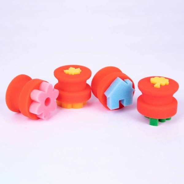 Imagen extra Apli Sellos de Esponja Jumbo - Formas Surtidas