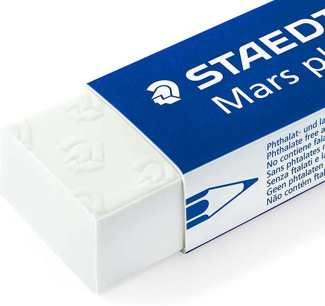 Imagen extra Staedtler Mars Plastic 526 50 Goma de Borrar - Plastico - Precision