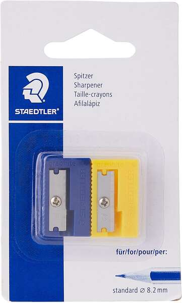 PACK 2 Sacapuntas Staedtler 510-50 Plástico