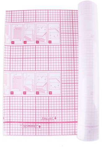 Imagen extra Rollo plastico adhesivo para forrar libros 0,50 x 20 metros de 80 micras de espesor, Reposicionable