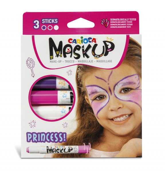 Carioca Mask Up Pack de 3 Colores para la Piel Princess - Lavables - (Incluye tutorial)