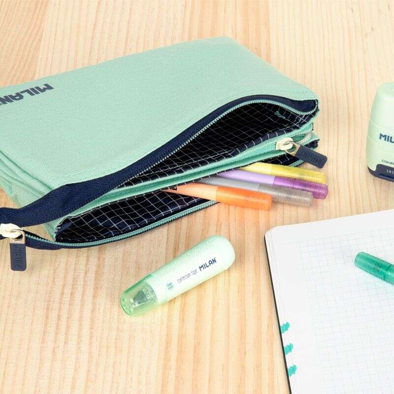 Imagen extra Milan Serie 1918 Estuche Portatodo 5 Compartimentos - 22x12x4cm - Verde