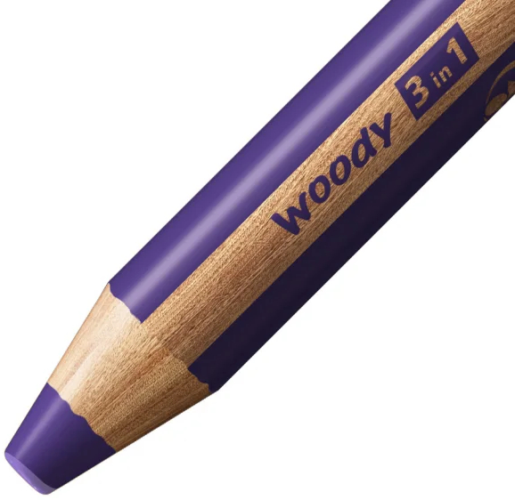 Imagen extra Stabilo Woody 3 en 1 Arty - PACK 10 Lapices de Colores + Sacapuntas