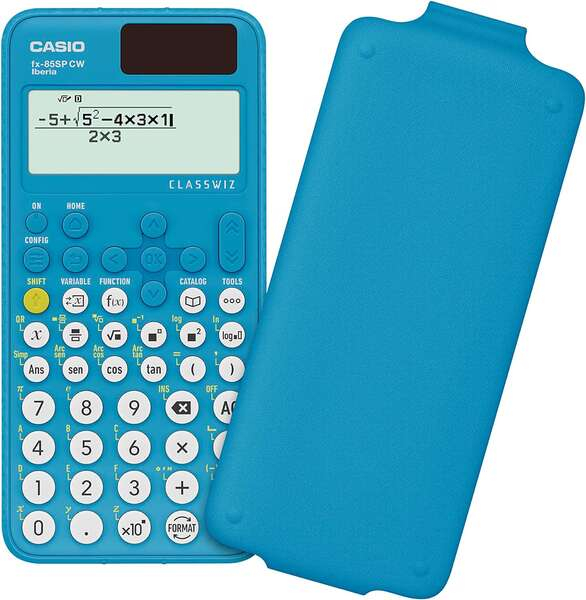 Imagen extra Casio Iberia Classwiz FX-85SP Calculadora Cientifica Pantalla LCD 12 Digitos. Azul
