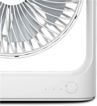 Imagen extra Muvip Ventilador de Sobremesa Portatil 5.5W 18cm, Autonomia hasta 15h