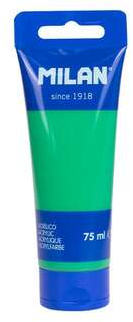 Milan Tubo de Pintura Acrilica 75ml Verde
