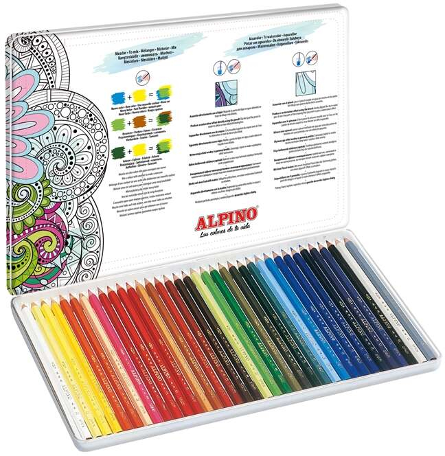 Imagen extra Alpino Color Experience Pack de 36 Lapices Acuarelables