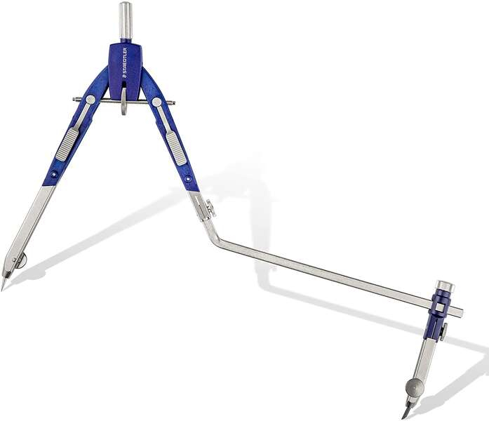 Imagen extra Compás Staedtler Mars 552 02 - Diametro Max. 350mm - Aiuste Rapido - Articulado 