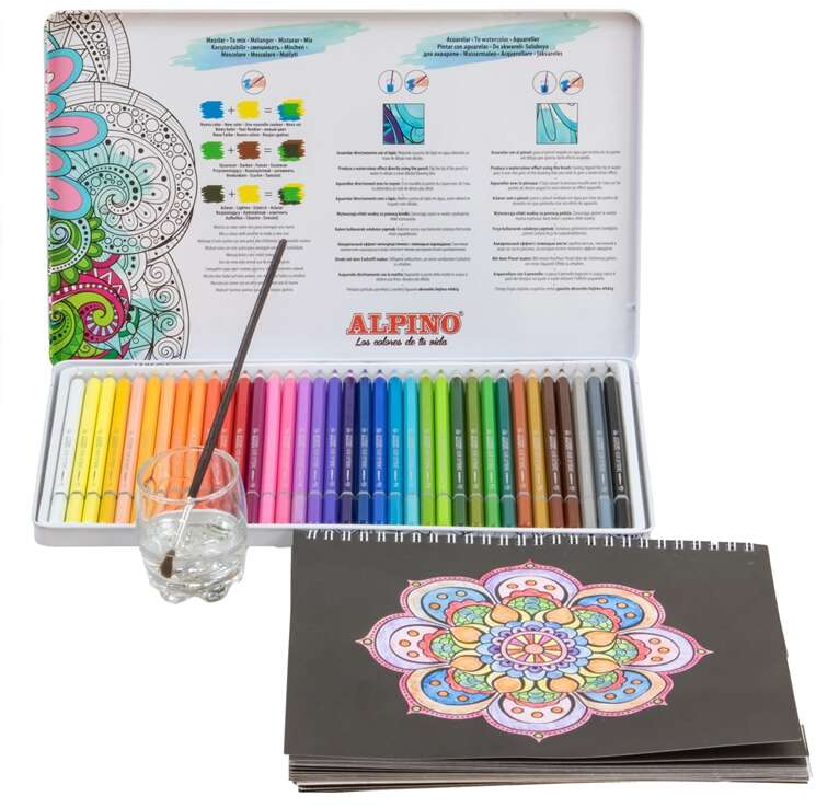 Imagen extra Alpino Color Experience Pack de 36 Lapices Acuarelables