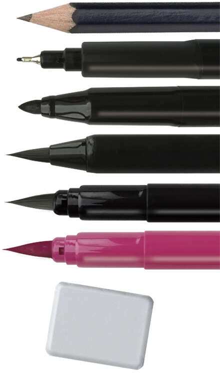 Imagen extra Alpino Color Experience Pack de 24 Rotuladores Hand Lettering + 1 Rotulador Punta Super Pincel, 1 Rotulador Punta Fina, 1 Rotulador Doble Punta, 1 Lapiz de Grafito y 1 Goma