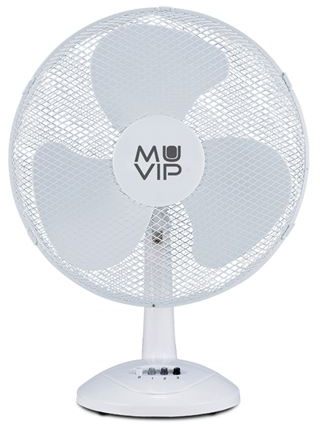 Muvip Ventilador de Sobremesa, 50W Blanco