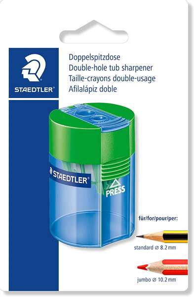 Imagen extra Staedtler 512 Sacapuntas de Plástico Doble Uso