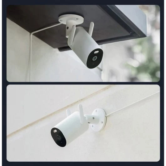 Imagen extra Xiaomi Outdoor Camera AW300 Camara Vigilancia 2K WiFi -  - Vision Nocturna - Angulo de Vision 101.7º - IA par