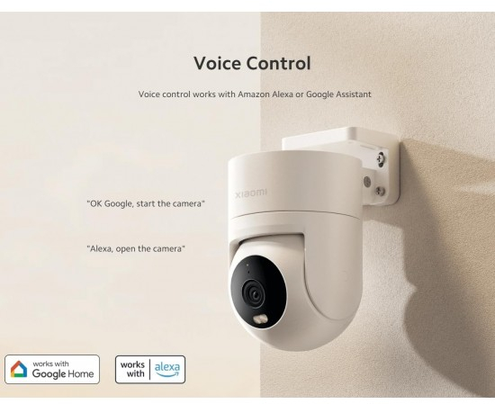 Imagen extra Xiaomi Outdoor Camera CW300 Camara Vigilancia 2.5K WiFi - 360º - Deteccion Humana - Vision Nocturna