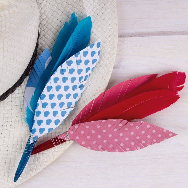 Imagen extra Apli Pack de 500 Plumas Indio - Formato MAXI - Perfectas para Manualidades y Disfraces - Amarillo