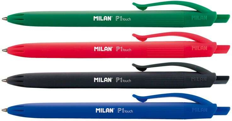Imagen extra Milan P1 Touch Pack de 5 Boligrafos de varios colores