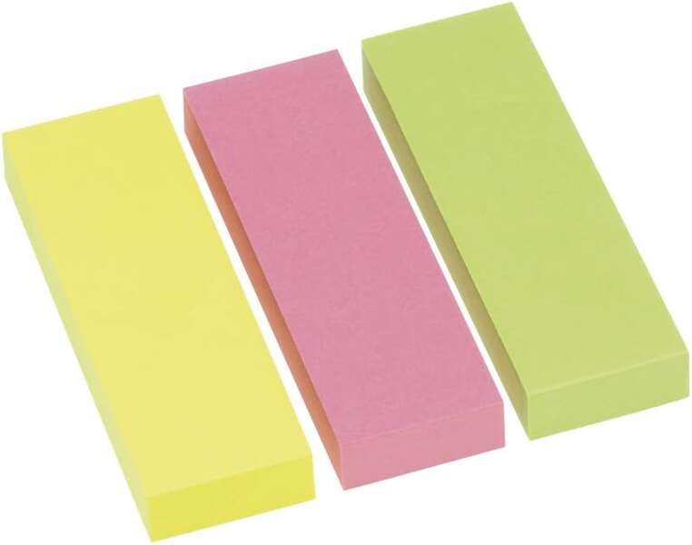 Imagen extra Pack de 3 Blocs de 100 Marcadores de Pagina 75 x 25mm