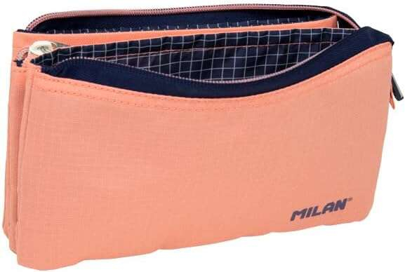 Imagen extra Milan Serie 1918 Estuche Portatodo 5 Compartimentos - 22x12x4cm - Rosa