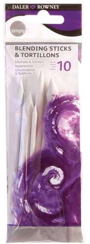 Daler Rowney Simply Pack de 12 Esfuminos