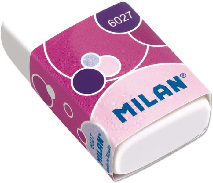 Imagen extra Milan Nata 6027 Pack de 3 Gomas de Borrar Rectangulares - Miga de Pan