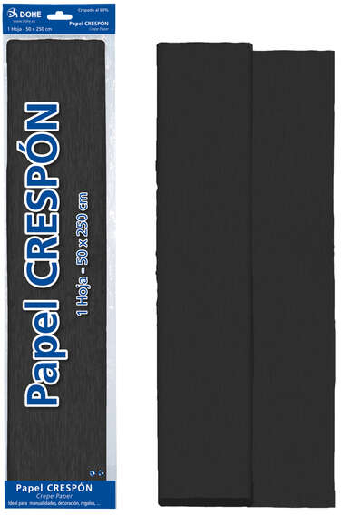 Papel Crespon DOHE de 30g. Hoja de 50x250cm (Papel pinocho crepe)