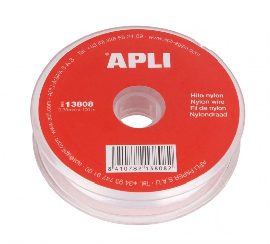 Apli Bobina de Cuerda de Nylon - Transparente