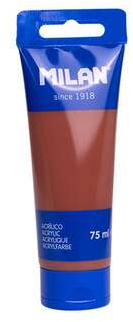 Milan Tubo de Pintura Acrilica 75ml Marron