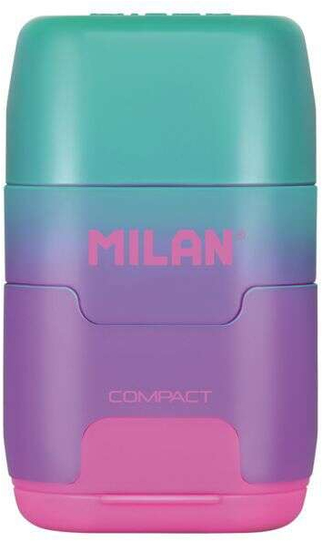 Imagen extra Milan Compact Sunset Afilaborra Compact con 2 Gomas de Borrar - Sacapuntas Doble
