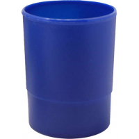 Cubilete Redondo de plastico 100mm. Apilable Azul