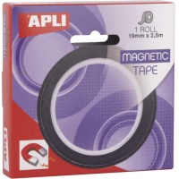 Cinta Adhesiva Magnetica 19mm x 25 metros. Apli 17724
