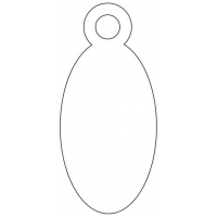 Apli Etiquetas Colgantes Blancas 11 x 24mm 1.000 U.