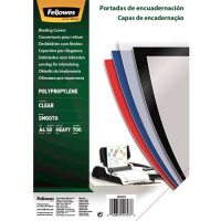 Fellowes PACK 50 Portadas de Polipropileno A4 700 Micras Transparente