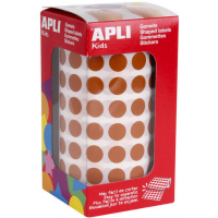 Apli Gomets Redondos Marron 10.5mm diametro 