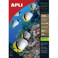 Apli Papel Fotografico Photosatin A4 200g 20 Hojas