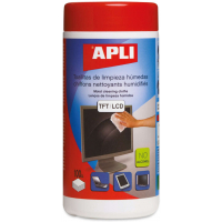 Apli Toallitas Humedas Anti-Estaticas 100 Unidades