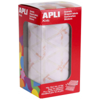 Apli Gomets Triangulares Blancos 20x20x20mm