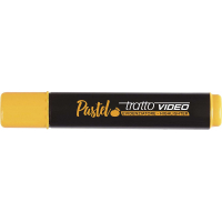 Tratto Video Pastel Marcador Fluorescente. Naranja Mandarina