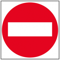 Apli Etiqueta Señalizacion Prohibido El Paso 1 U.