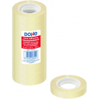 PACK 12 Cintas Adhesivas 12mm x 33 metros. Dohe 