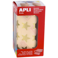 Apli Gomets Estrella Oro Metalizado 19.5mm