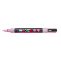 POSCA PC-3ML ROSA, punta Conica 0.9-1.3mm Multisuperficie (cristal, madera, tela, plastico)