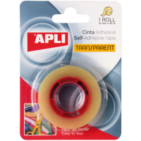 Cinta Adhesiva Transparente 12mm x 33m - Apli 11517