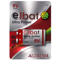 Pila alcalina Premium 9V Economica 6LR61 