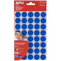 Apli Bolsa de gomets geometricos Grandes surtidos (Amarillo, Azul, Rojo y verde). Varias formas