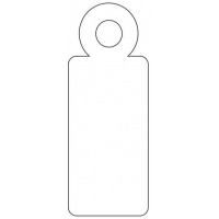 Apli Etiquetas Colgantes Blancas 9 x 24mm 200 U.