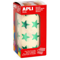 Apli Gomets Estrella Verde Metalizado 19.5mm