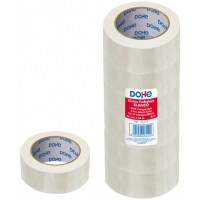 PACK 6 Precintos Embalaje BLANCO de 66 metros. Polipropileno. 48mm x 66 metros. Cinta de Embalar