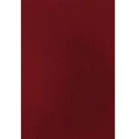 Fellowes PACK 50 Portadas de Carton Simil Piel A4 750 gr Rojo